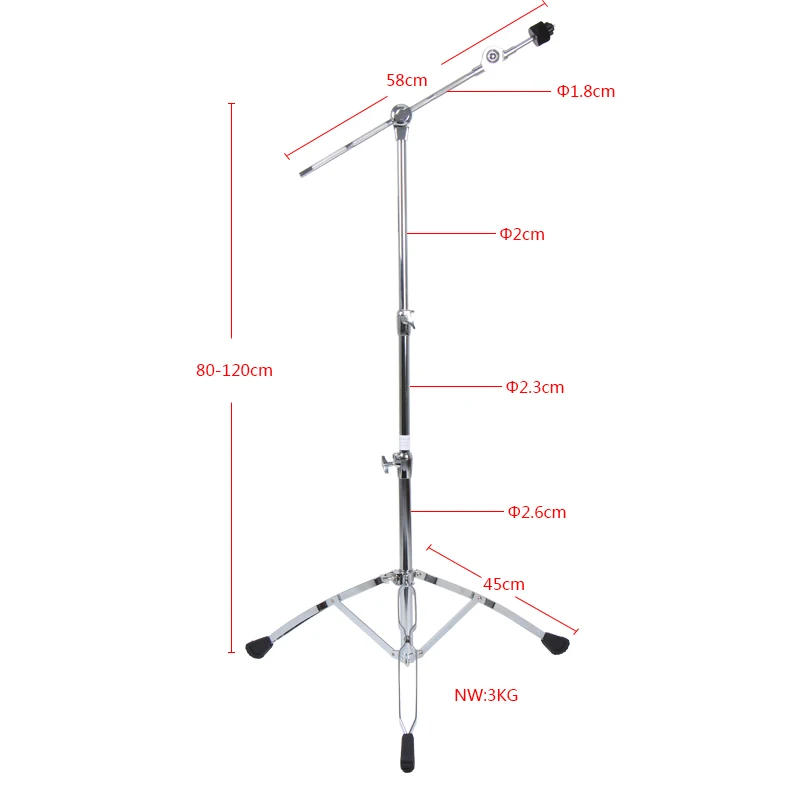 HEBIKUO G410 Factory Wholesale High Quality Silver Hi Hat Stand Adjustable Cymbal Stand Musical Instruments Accessories
HEBIKUO G410 Factory Wholesale High Quality Silver Hi Hat Stand Adjustable Cymbal Stand Musical Instruments Accessories