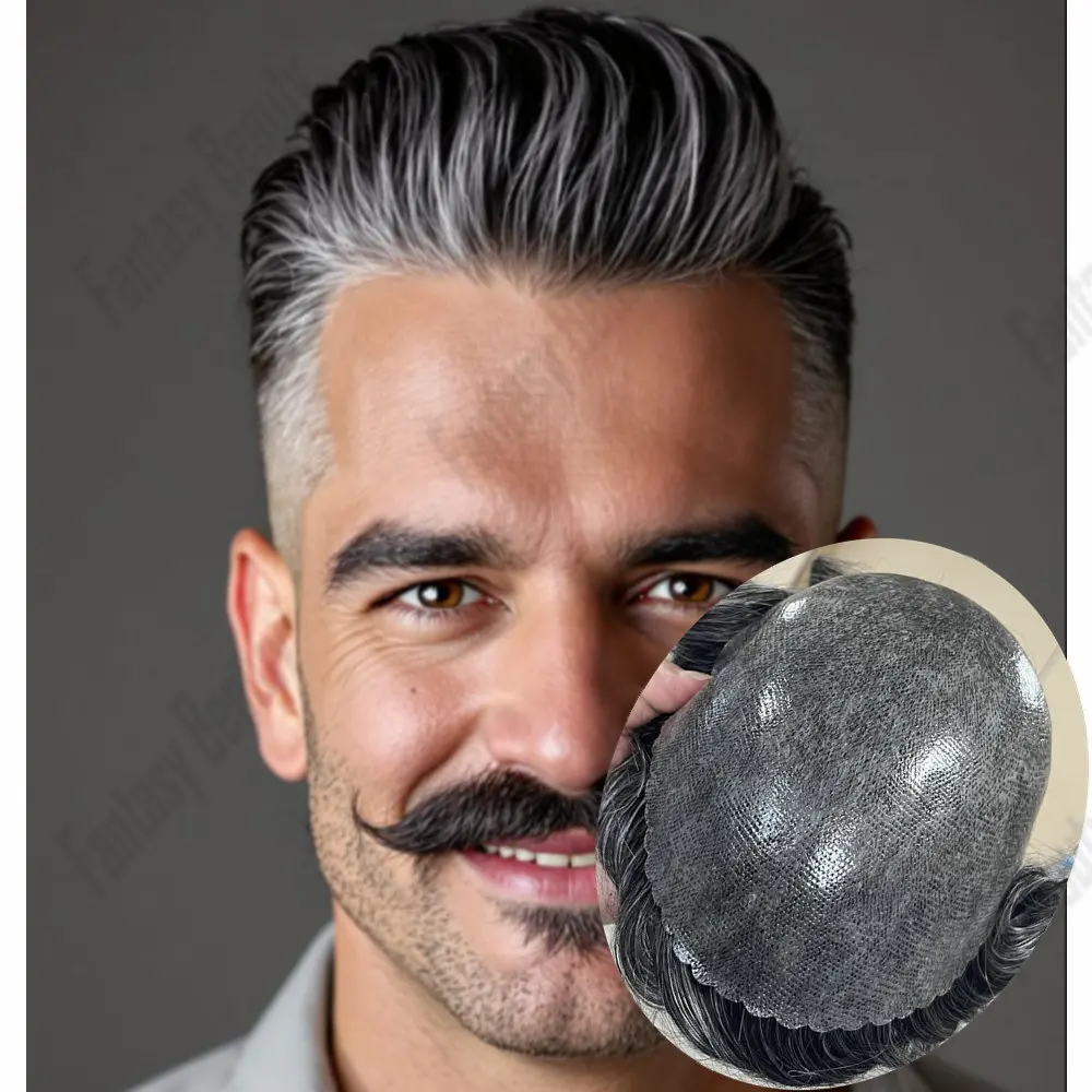 130 Плотность Мужской парик из человеческих волос Тонкая кожа Основание волос Патч для лысины Мужская индийская система замены волос Серый Черный мужской парик
130 Плотность Мужской парик из человеческих волос Тонкая кожа Основание волос Патч для лысины Мужская индийская система замены волос Серый Черный мужской парик