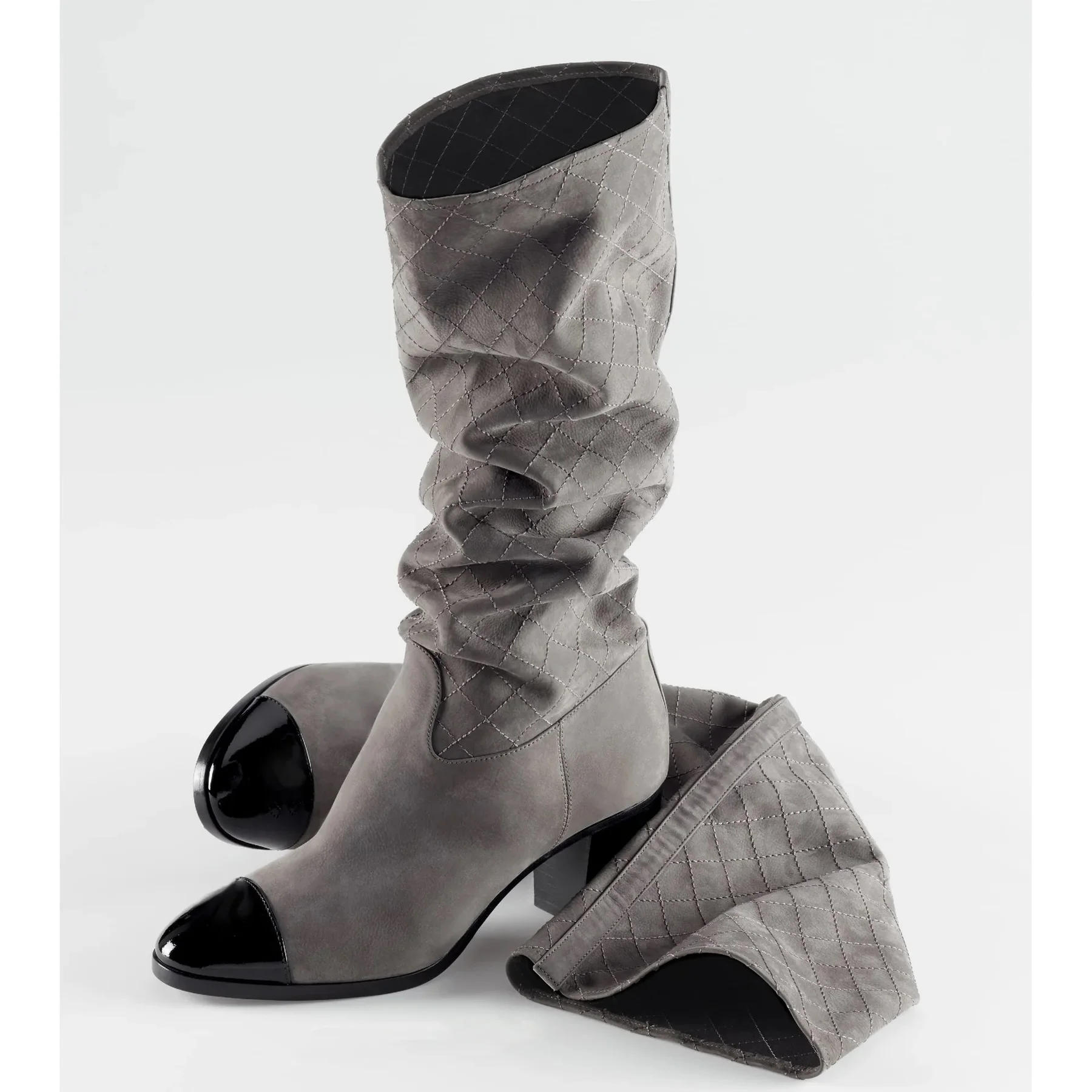 2024 Latest Design Ladies Winter Long Boots Plus Size Leather Black Toe Women Knee High Boots With Block Heel Fashion Prom Shoes
2024 Latest Design Ladies Winter Long Boots Plus Size Leather Black Toe Women Knee High Boots With Block Heel Fashion Prom Shoes