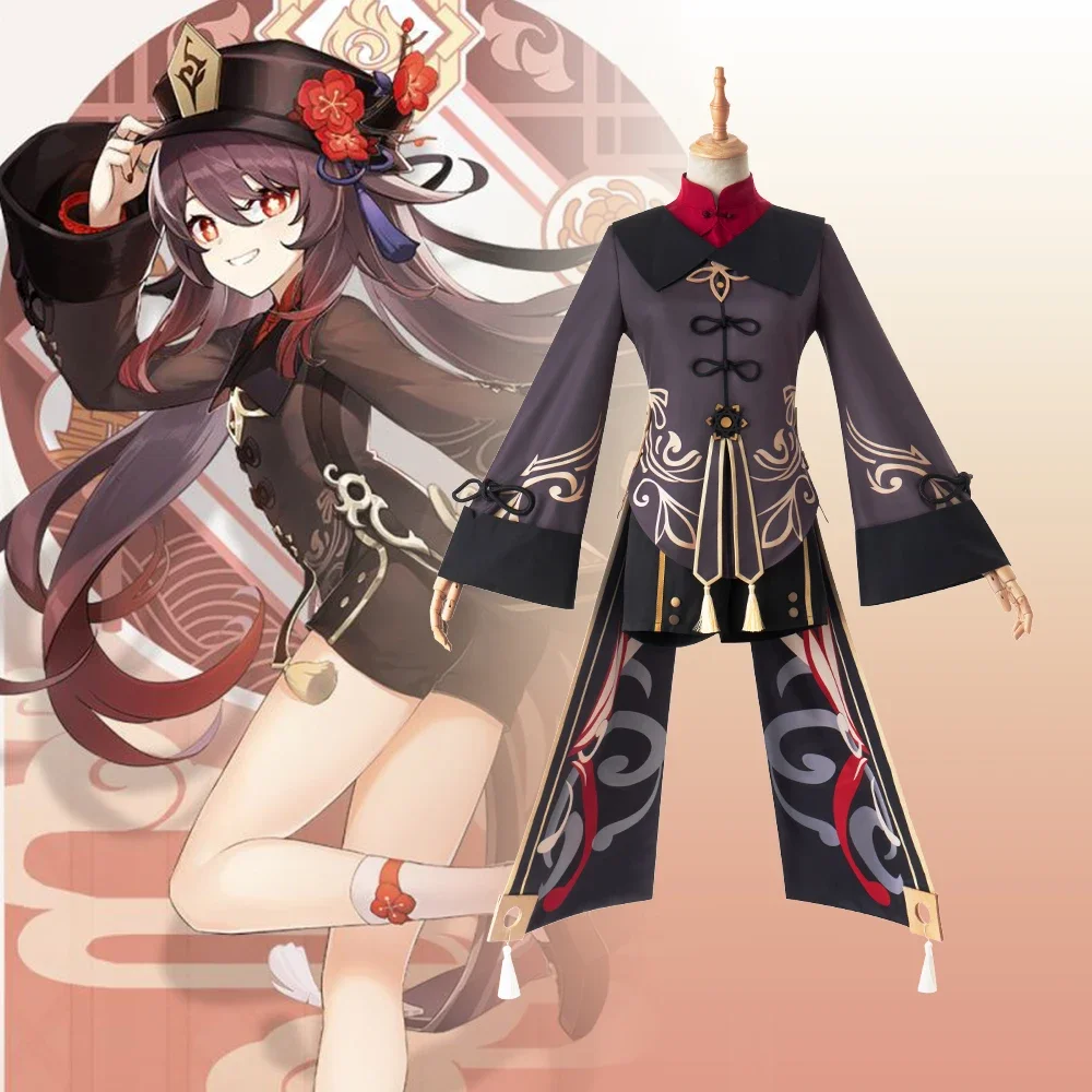 Game Genshin Impact Hutao Cosplay Costume Anime Suit Uniform Hu Tao Halloween Costumes For Women
Game Genshin Impact Hutao Cosplay Costume Anime Suit Uniform Hu Tao Halloween Costumes For Women