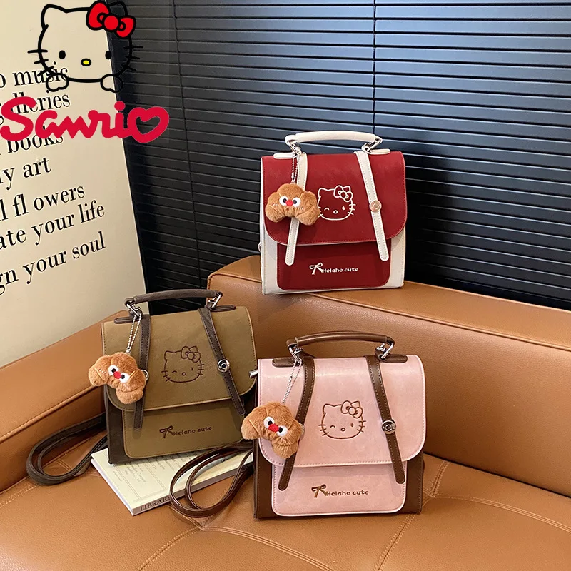 Hello Kitty 2026 New Women's Backpack Fashion High Quality College Style Girls Backpack Solid Color Multifunctional Backpack
Hello Kitty 2026 New Women's Backpack Fashion High Quality College Style Girls Backpack Solid Color Multifunctional Backpack