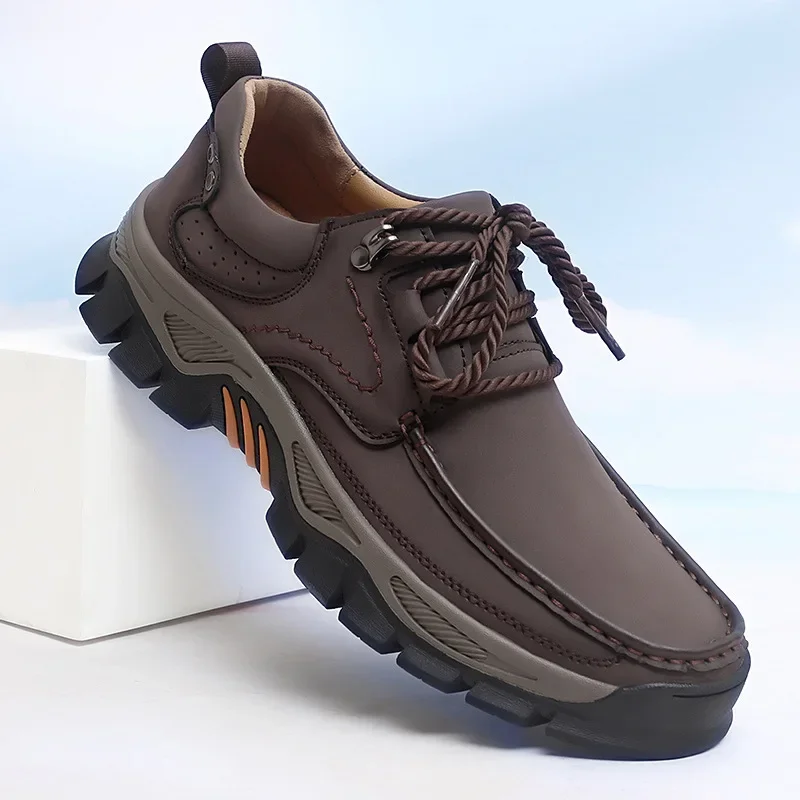 Мужская повседневная обувь, кожаные лоферы ручной работы, удобная мужская походная обувь, качественные мокасины, мужские прогулочные кроссовки
Мужская повседневная обувь, кожаные лоферы ручной работы, удобная мужская походная обувь, качественные мокасины, мужские прогулочные кроссовки