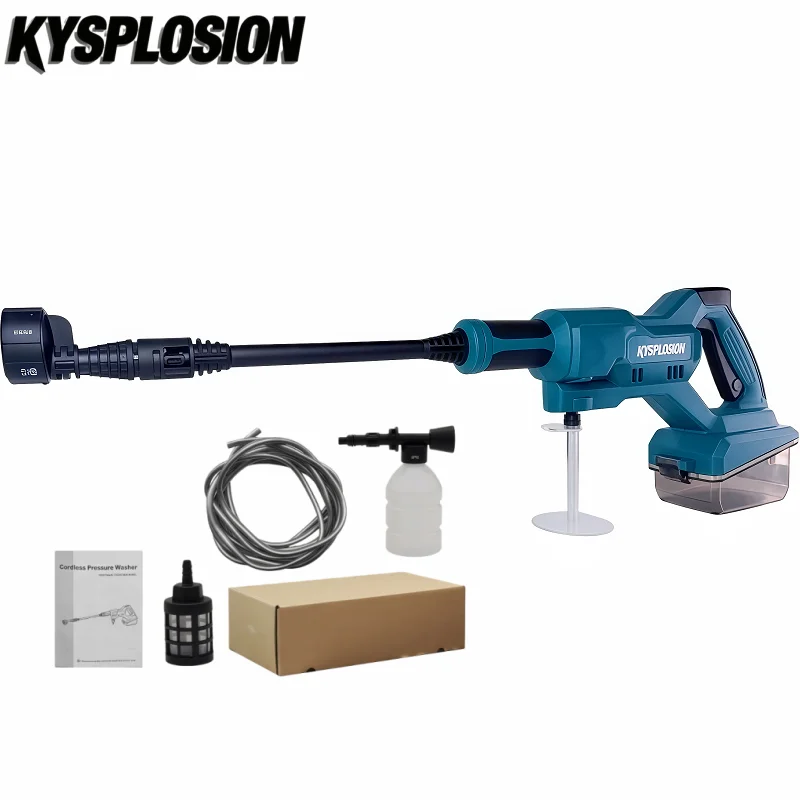 Cordless 6-in-1 Nozzle High pressure washer portable pressure washer pressure washer gun for Makita 18V battery car wash tools
Cordless 6-in-1 Nozzle High pressure washer portable pressure washer pressure washer gun for Makita 18V battery car wash tools