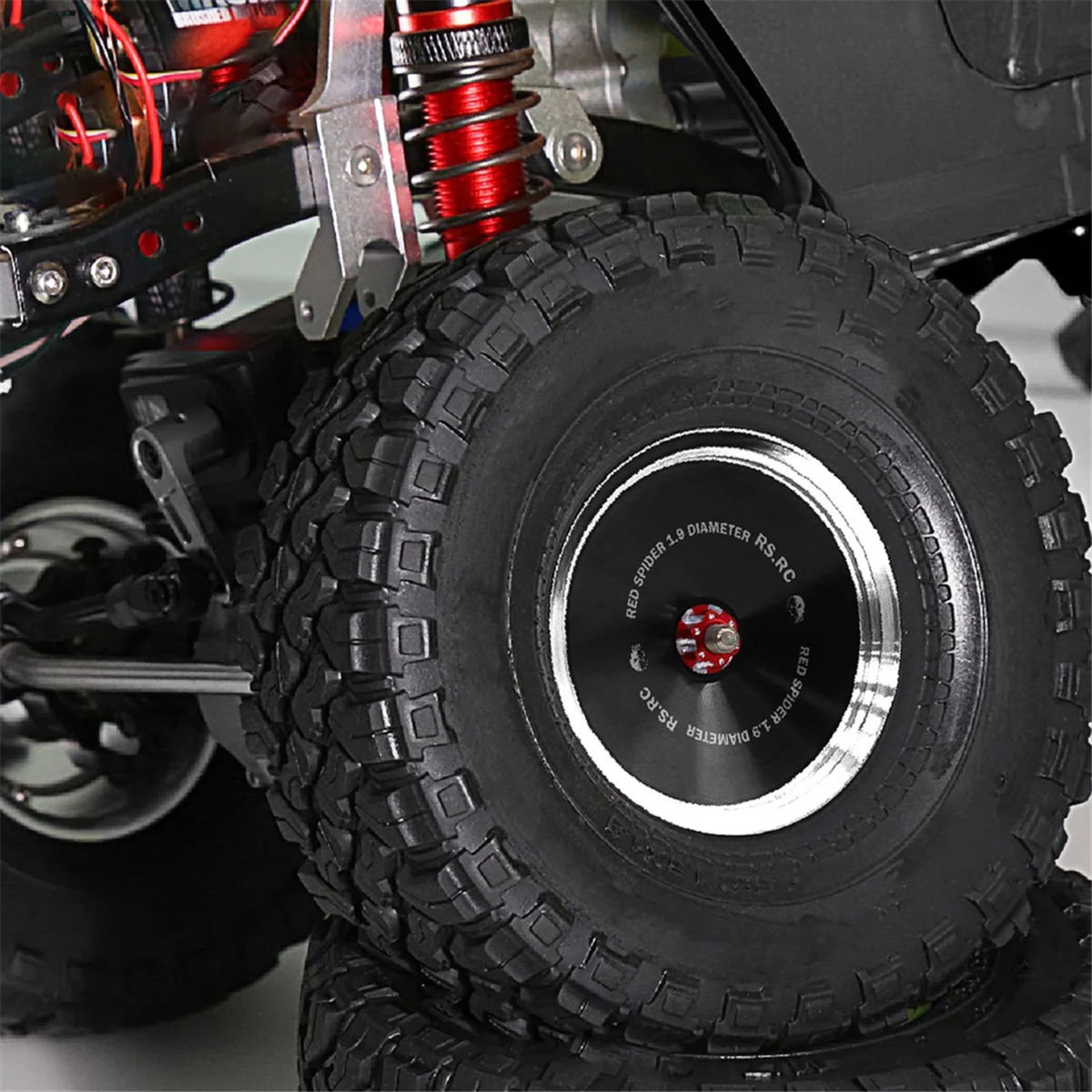 Ultra-Durable 4Pcs/Set 1.9 Inch Metal Retro Mirror Wheel Hub for SCX10 TRX-4 RC Car Modification Accessories Universal Black A
Ultra-Durable 4Pcs/Set 1.9 Inch Metal Retro Mirror Wheel Hub for SCX10 TRX-4 RC Car Modification Accessories Universal Black A