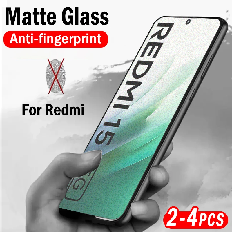 2-4pcs Anti-glare Matte Tempered Glass for Redmi 15 15C 14C 14R 13X 13R 13C 12C 13 12 5G A3 A4 A5 4G Frosted Screen Protectors
2-4pcs Anti-glare Matte Tempered Glass for Redmi 15 15C 14C 14R 13X 13R 13C 12C 13 12 5G A3 A4 A5 4G Frosted Screen Protectors