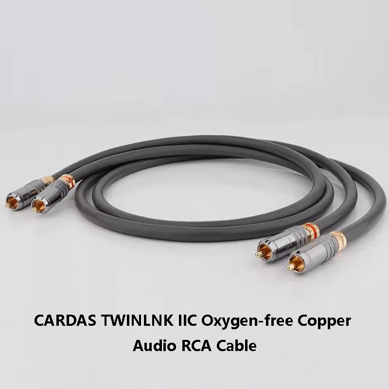CARDAS TWINLNK IIC Бескислородная медь Аудиокабель RCA Двойной Lotus 2RCA штекер на 2RCA штекер Сигнальный соединительный кабель
CARDAS TWINLNK IIC Бескислородная медь Аудиокабель RCA Двойной Lotus 2RCA штекер на 2RCA штекер Сигнальный соединительный кабель