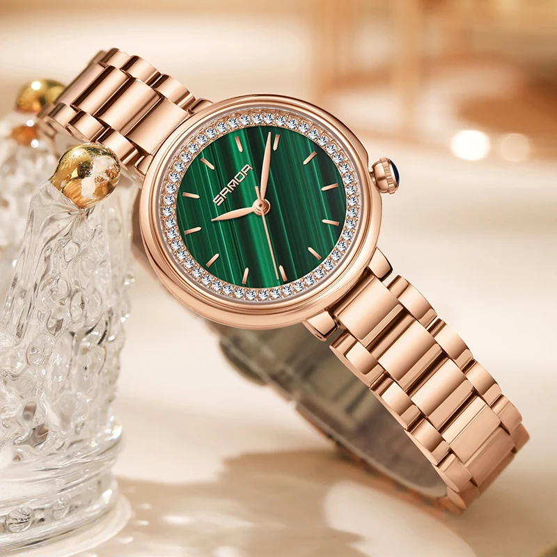 New Fashion Ladies Watch for Woman Simple Green Women Watches Brown Leather Band Gifts Diamond Dial Wristwatches Reloj De Mujer
New Fashion Ladies Watch for Woman Simple Green Women Watches Brown Leather Band Gifts Diamond Dial Wristwatches Reloj De Mujer