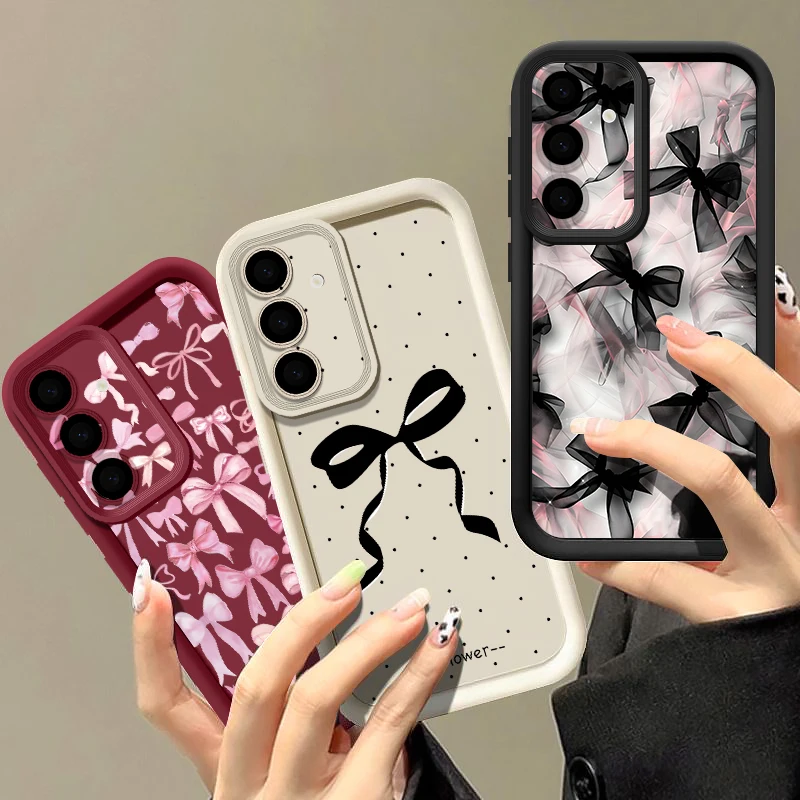 Soft Case For Samsung Galaxy S26 S25 S24 S23 Ultra S22 S26 Plus S25 Edge S24 S21 FE Colorful Bow Pattern Shockproof Phone Cover
Soft Case For Samsung Galaxy S26 S25 S24 S23 Ultra S22 S26 Plus S25 Edge S24 S21 FE Colorful Bow Pattern Shockproof Phone Cover