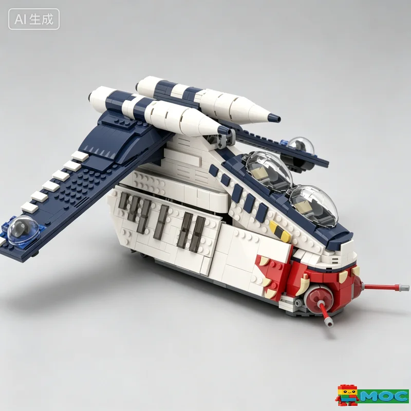 1129PCS Sci Fi Space Combat Aircraft MOC Building Blocks Model DIY Assembly Educational Toy For Collection Birthday Holiday Gift
1129PCS Sci Fi Space Combat Aircraft MOC Building Blocks Model DIY Assembly Educational Toy For Collection Birthday Holiday Gift