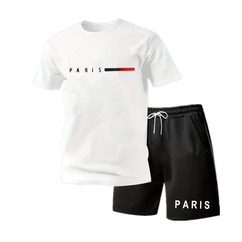 2026 Men Sets Summer Men Clothing Casual Tshirt +Short Two-piece Oversize Men's Short Sleeve Breathable Sports Suit 2-piece Set
2026 Men Sets Summer Men Clothing Casual Tshirt +Short Two-piece Oversize Men's Short Sleeve Breathable Sports Suit 2-piece Set