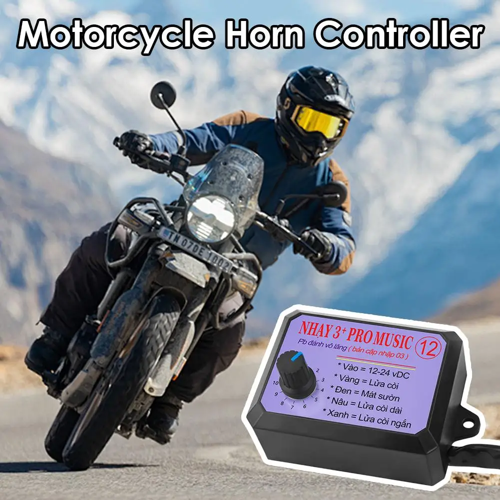 Car Horn Controller Electric Horn Speaker Sound Control Unit 12-24V Suitable For Truck Accessories Motorcycle For Boat Truc V5B8
Car Horn Controller Electric Horn Speaker Sound Control Unit 12-24V Suitable For Truck Accessories Motorcycle For Boat Truc V5B8