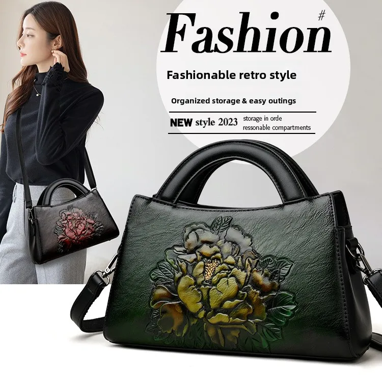Peony Print Handbag New 2025 Retro Women's Bag Chinese Style Peony Flower Crossbody Bag Single Shoulder Slant Bag
Peony Print Handbag New 2025 Retro Women's Bag Chinese Style Peony Flower Crossbody Bag Single Shoulder Slant Bag