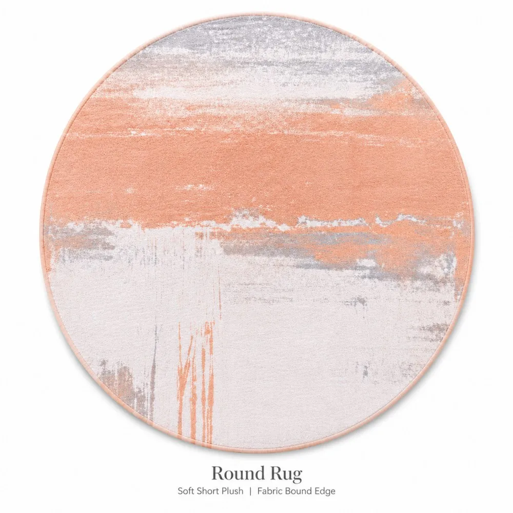 Modern Abstract Round Rug Soft Plush Coral Fleece Non Slip Floor Mat Fabric Bound Edge for Bedroom Bathroom Living Room Decor
Modern Abstract Round Rug Soft Plush Coral Fleece Non Slip Floor Mat Fabric Bound Edge for Bedroom Bathroom Living Room Decor