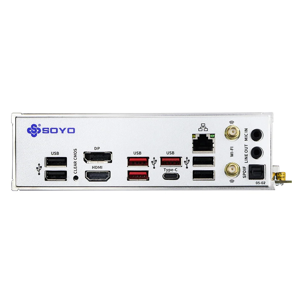 Игровая материнская плата SOYO AMD Eternal B650ITX WiFi 6, поддержка двухканальной памяти DDR5 и интерфейса M.2 NVMe PCIe 5.0, разъем AM5
Игровая материнская плата SOYO AMD Eternal B650ITX WiFi 6, поддержка двухканальной памяти DDR5 и интерфейса M.2 NVMe PCIe 5.0, разъем AM5