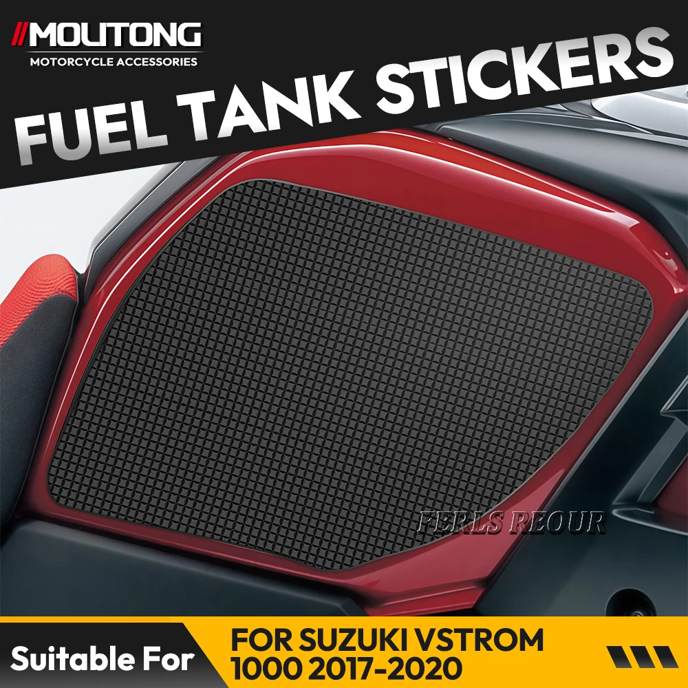 Fuel tank sticker for SUZUKI VSTROM 1000 2017-2020, black, non-slip fuel tank mat, motorcycle fuel tank protector
Fuel tank sticker for SUZUKI VSTROM 1000 2017-2020, black, non-slip fuel tank mat, motorcycle fuel tank protector