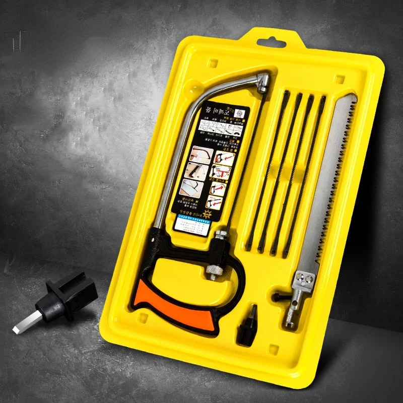 7in1 Saw Multi Purpose Hand DIY Steel Saw Metal Wood Glass Saw Kit 5 Blades Woodworking Metalworking Model Hobby Tool
7in1 Saw Multi Purpose Hand DIY Steel Saw Metal Wood Glass Saw Kit 5 Blades Woodworking Metalworking Model Hobby Tool