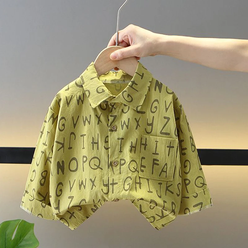 IENENS Boy Shirt Clothes Spring Thin Blouses Kids Clothing Toddler Casual Cotton Tops 1 2 3 4 Years Children Long Sleeves Shirt
IENENS Boy Shirt Clothes Spring Thin Blouses Kids Clothing Toddler Casual Cotton Tops 1 2 3 4 Years Children Long Sleeves Shirt