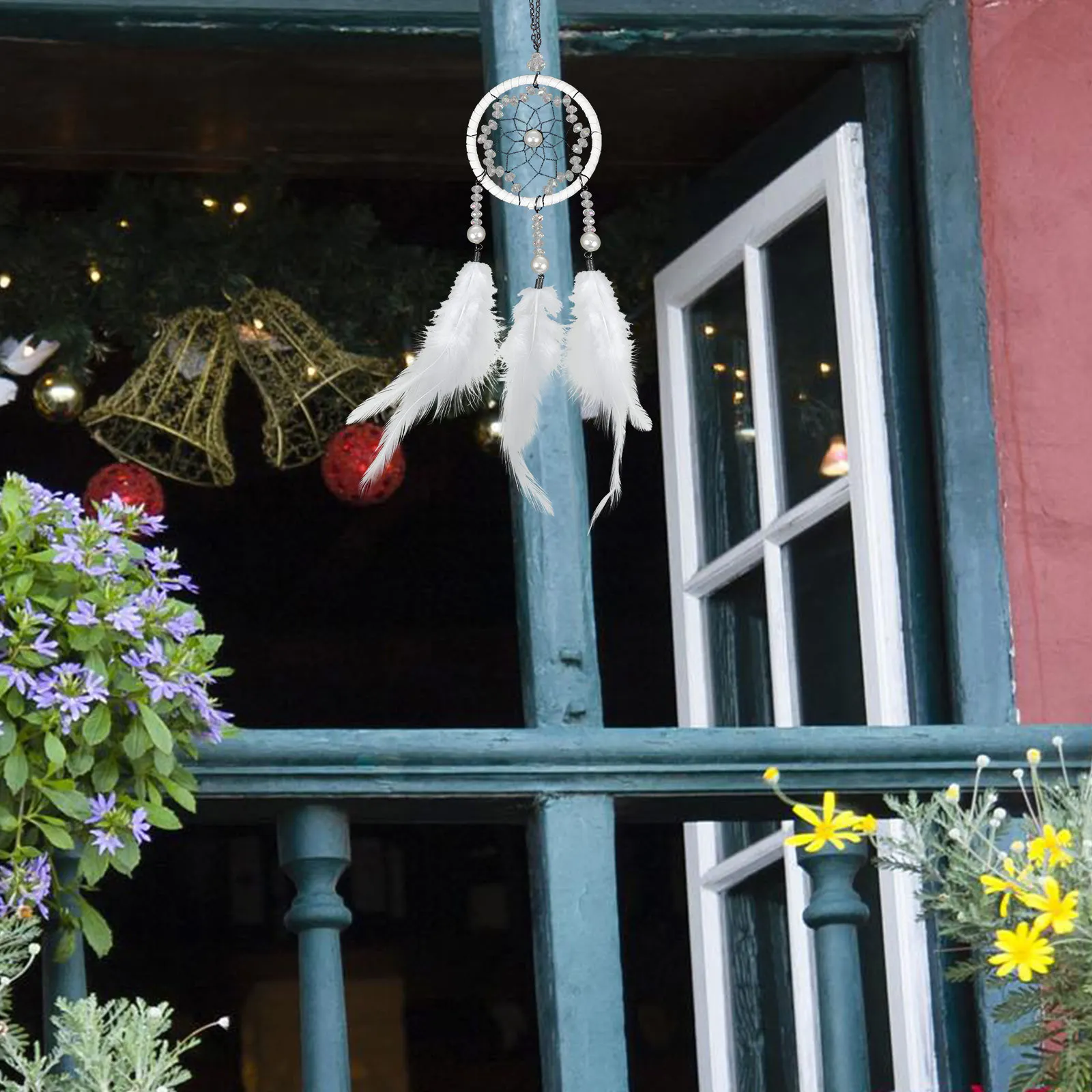 1Pcs Dreamcatcher Hanging Decor Handmade Pendant Car Window Wall Decor Boho Home Ornament Blessing Gift
1Pcs Dreamcatcher Hanging Decor Handmade Pendant Car Window Wall Decor Boho Home Ornament Blessing Gift