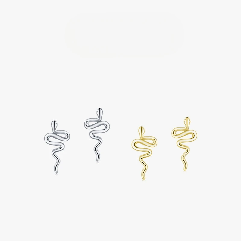 Abstract snake-shaped S925 sterling silver stud earrings for women Instagram mesh red style trendy earrings all-match Korean ea
Abstract snake-shaped S925 sterling silver stud earrings for women Instagram mesh red style trendy earrings all-match Korean ea