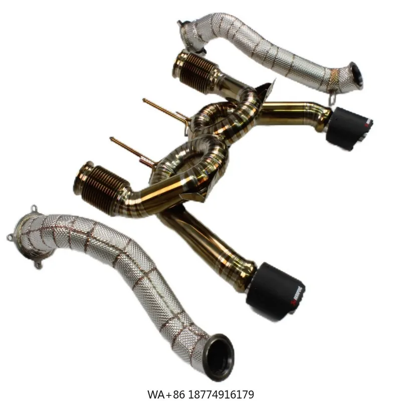 Аксессуары для автомобильной звуковой системы выхлопной трубы для 720S 4.0L V8 2016, водосточная труба и труба Catback
Аксессуары для автомобильной звуковой системы выхлопной трубы для 720S 4.0L V8 2016, водосточная труба и труба Catback