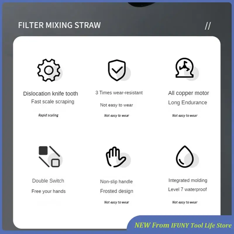Portable Electric Fish Scraper Waterproof Fish Scale Remover Scraping Fish Scales Tools Fish Scale Cleaner New
Portable Electric Fish Scraper Waterproof Fish Scale Remover Scraping Fish Scales Tools Fish Scale Cleaner New