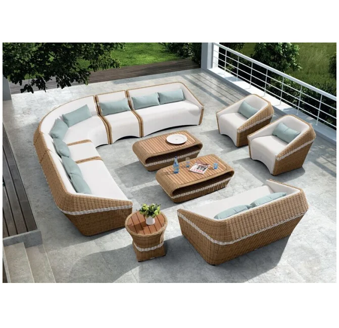 New Design Outdoor Leisure Ways Wicker Patio Furniture Sectional Large Lounge Sofa Set
New Design Outdoor Leisure Ways Wicker Patio Furniture Sectional Large Lounge Sofa Set