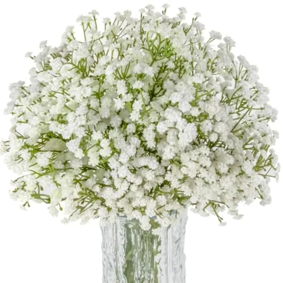 PCS Baby Breath Artificial Flowers Fake Babys Breath Gypsophila Flowers Bulk Realistic Artificial Flowers Bouquet Flores Artifi
PCS Baby Breath Artificial Flowers Fake Babys Breath Gypsophila Flowers Bulk Realistic Artificial Flowers Bouquet Flores Artifi