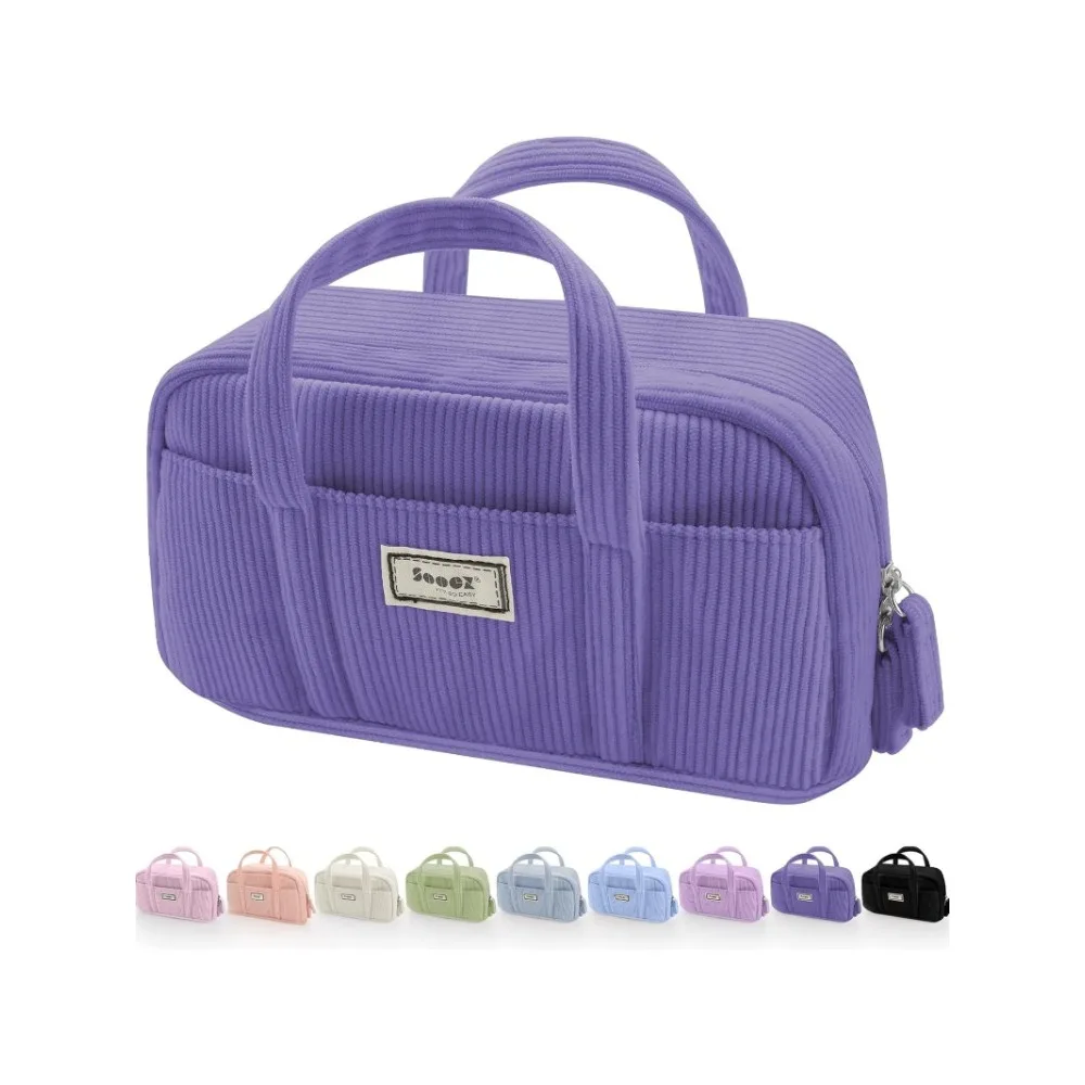 Extra Large 5-Compartment Pencil Case | Wide Opening Cute Corduroy Pencil Bag for Girls - Purple
Extra Large 5-Compartment Pencil Case | Wide Opening Cute Corduroy Pencil Bag for Girls - Purple
