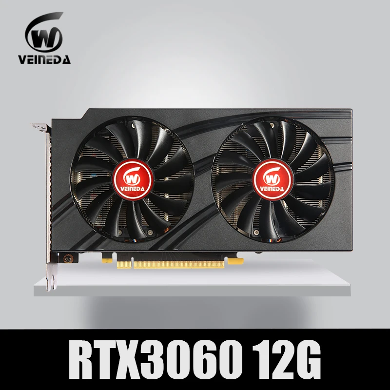 VEINEDA RTX 3060 12GB Graphics Card 192-bit GDDR6 GPU PCI-E 4.0 rtx3060 12g PC Desktop Game
VEINEDA RTX 3060 12GB Graphics Card 192-bit GDDR6 GPU PCI-E 4.0 rtx3060 12g PC Desktop Game