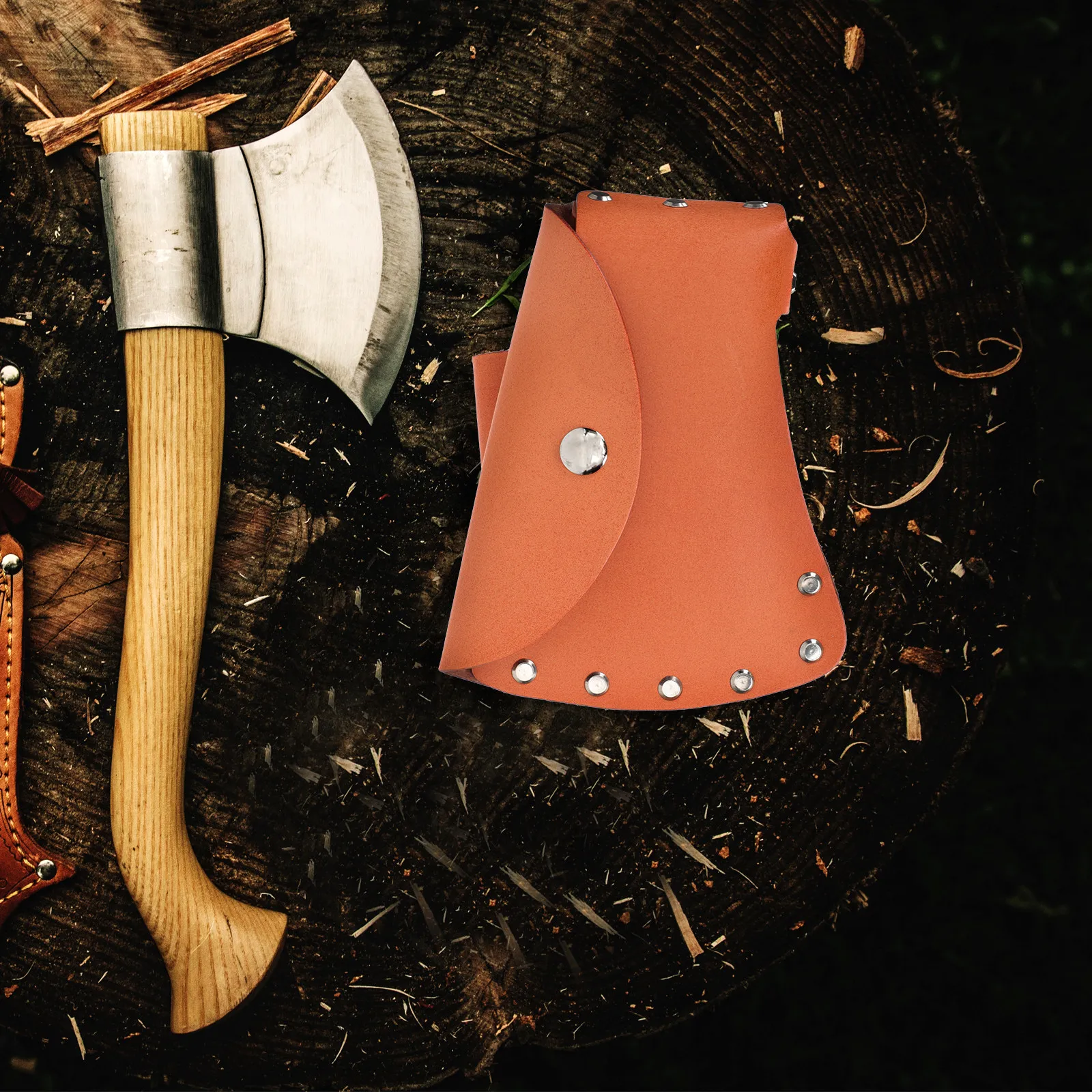 Universal Axe Cover Thick Hatchet Protective Sheath Portable Outdoor Axe Head Sleeve Protector Camping Accessory
Universal Axe Cover Thick Hatchet Protective Sheath Portable Outdoor Axe Head Sleeve Protector Camping Accessory