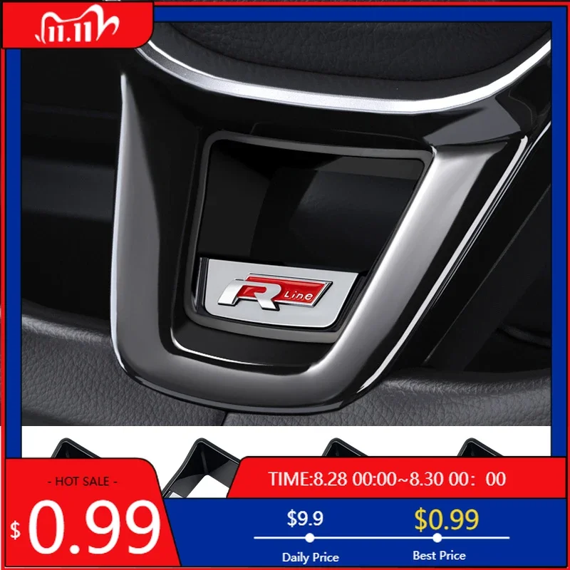 Hub Caps Senior R Rline Logo Car Steering Wheel Trim ABS Plating Stickers Accessories For Volkswagen GTI Polo Golf Scirocco Jett
Hub Caps Senior R Rline Logo Car Steering Wheel Trim ABS Plating Stickers Accessories For Volkswagen GTI Polo Golf Scirocco Jett