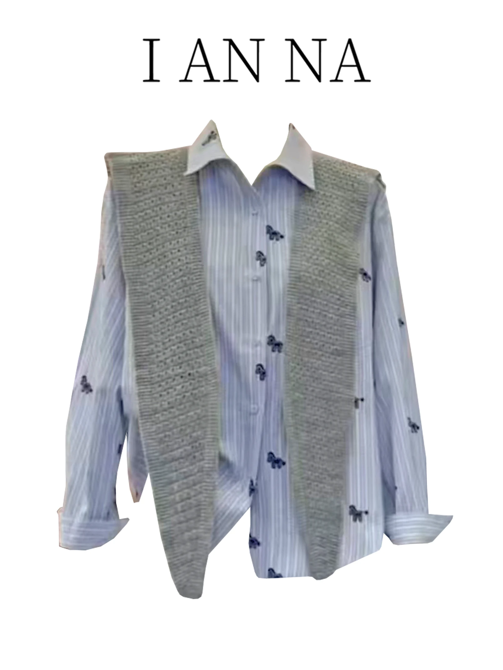 Spring New Design Ne Long Sve Knitted irt Women ey Striped Two-Piece Set Breathable Skin-Friendly French Sle
Spring New Design Ne Long Sve Knitted irt Women ey Striped Two-Piece Set Breathable Skin-Friendly French Sle