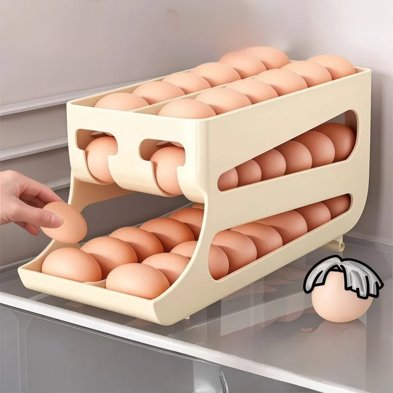 Kitchen Egg Storage Box Rolling Egg Organizer Frie Egg Tray Special Preservation Placement Container Nordic Sle Home Use
Kitchen Egg Storage Box Rolling Egg Organizer Frie Egg Tray Special Preservation Placement Container Nordic Sle Home Use