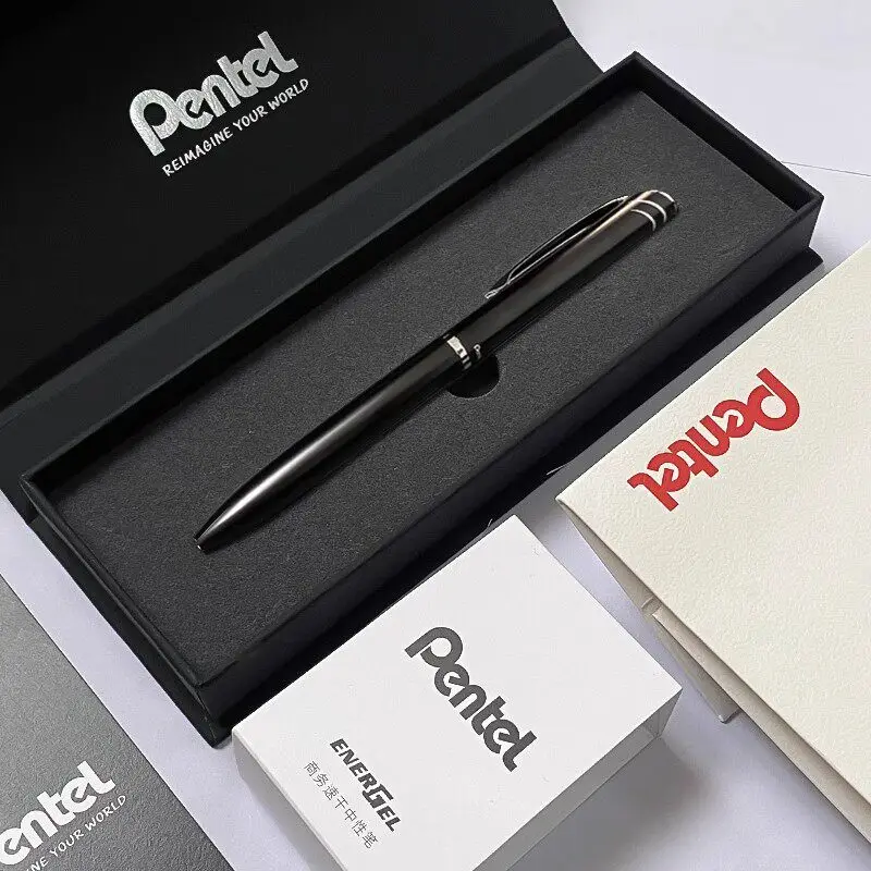 Япония Pentel BLN2005 металлическая быстросохнущая гелевая ручка, гравитационная эстетическая игольная трубка с низким центром, наконечник ручки для бизнес-подписи, канцелярские принадлежности
Япония Pentel BLN2005 металлическая быстросохнущая гелевая ручка, гравитационная эстетическая игольная трубка с низким центром, наконечник ручки для бизнес-подписи, канцелярские принадлежности