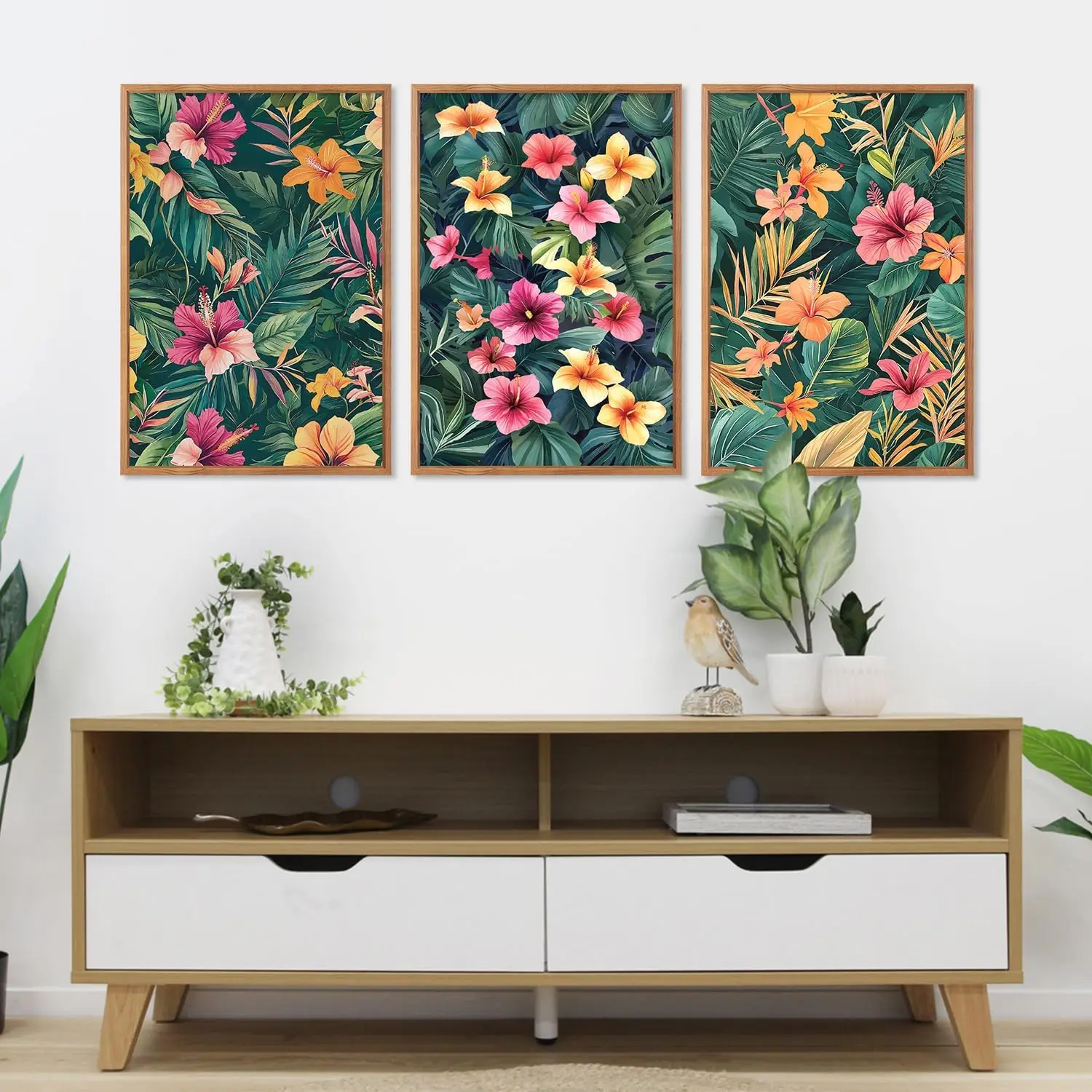 3pcs Abstract Plant and Floral Canvas Poster Wall Art, Colorful Green Plants, Modern Living Room Bedroom Home Decoration Prints
3pcs Abstract Plant and Floral Canvas Poster Wall Art, Colorful Green Plants, Modern Living Room Bedroom Home Decoration Prints
