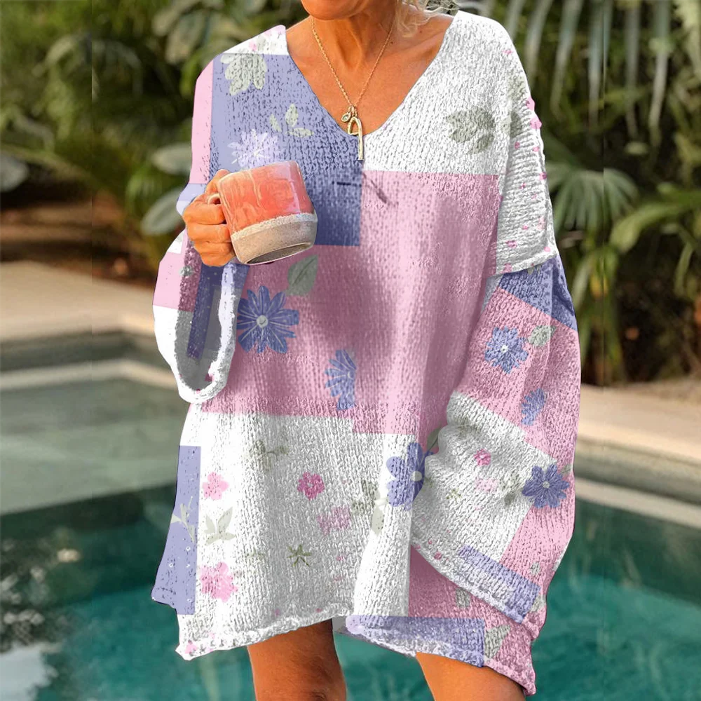 Autumn Winter Knitted sweaters Women's Oversized Sweaters 2025 Lightweight Pullover Trendy Soft Outfits Y2k jumpers for girls 
Autumn Winter Knitted sweaters Women's Oversized Sweaters 2025 Lightweight Pullover Trendy Soft Outfits Y2k jumpers for girls