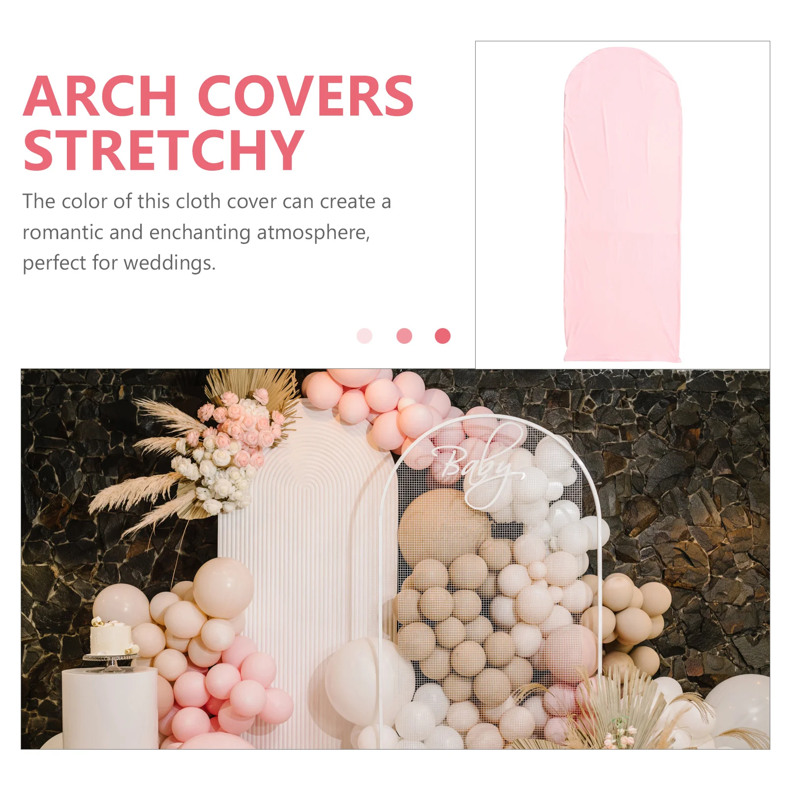 Wedding Arch Cover Polyester Stretchy Elegant Banquet Backdrop Stand Cover for Photography Backdrop Arch Covers Stretchy
Wedding Arch Cover Polyester Stretchy Elegant Banquet Backdrop Stand Cover for Photography Backdrop Arch Covers Stretchy
