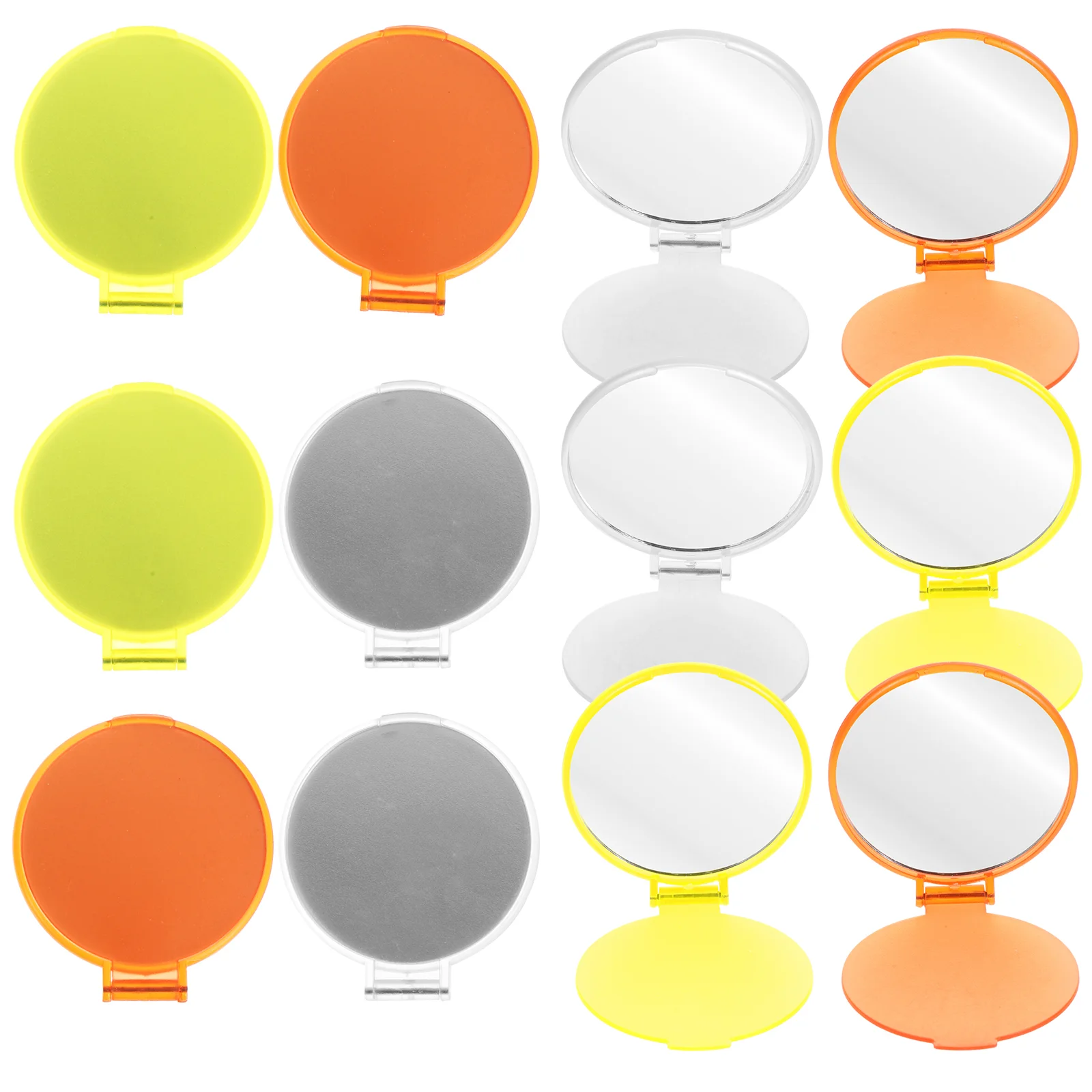 12 Pcs Pocket Mirror Mini Round Makeup Gift Small LED Portable Chic Gloss Foldable Outdoor
12 Pcs Pocket Mirror Mini Round Makeup Gift Small LED Portable Chic Gloss Foldable Outdoor