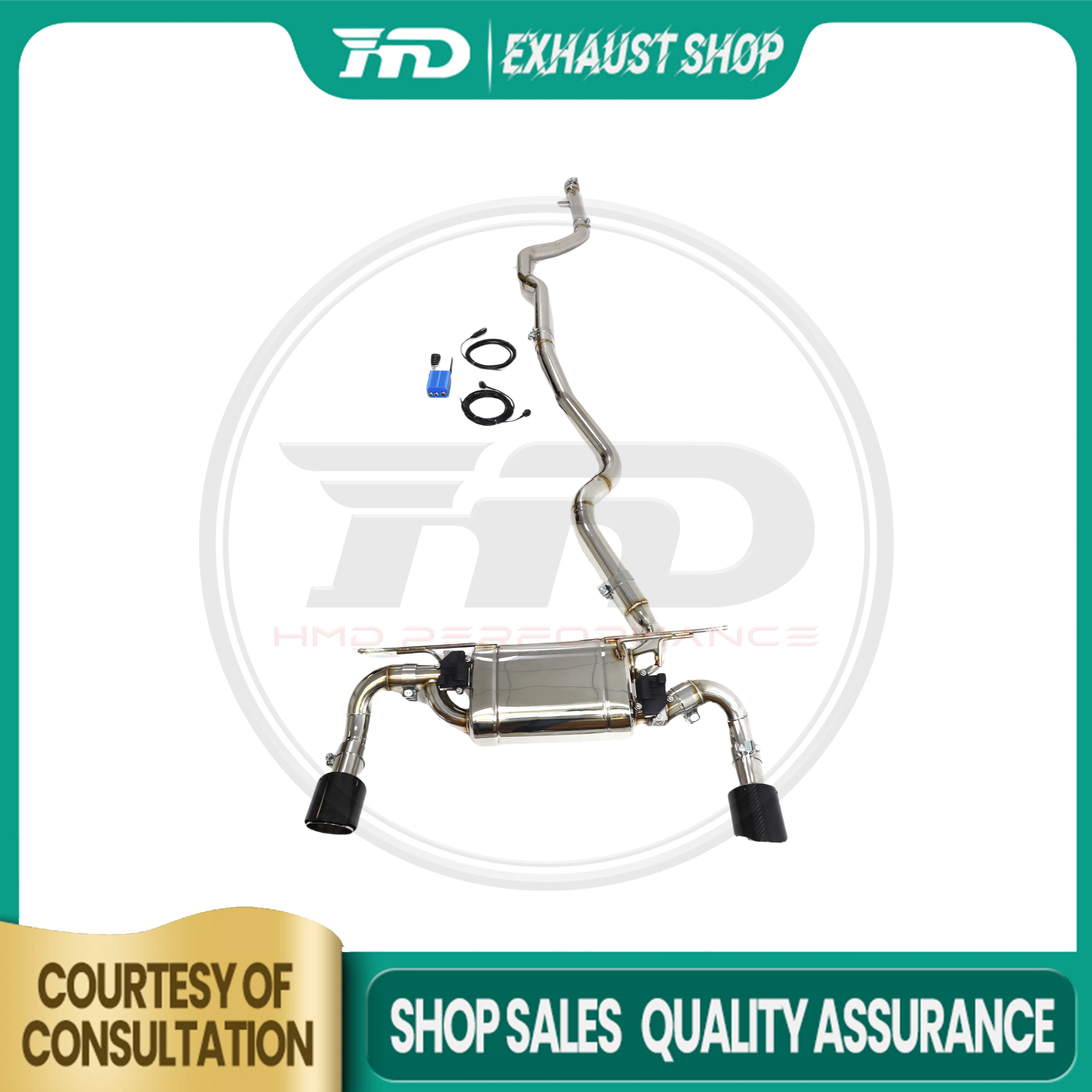Customizable Catback For BMW 420i 425i 428i F36 2013-2016 Stainless Steel Exhaust System Electronic Valve Muffler Tips Car Parts
Customizable Catback For BMW 420i 425i 428i F36 2013-2016 Stainless Steel Exhaust System Electronic Valve Muffler Tips Car Parts