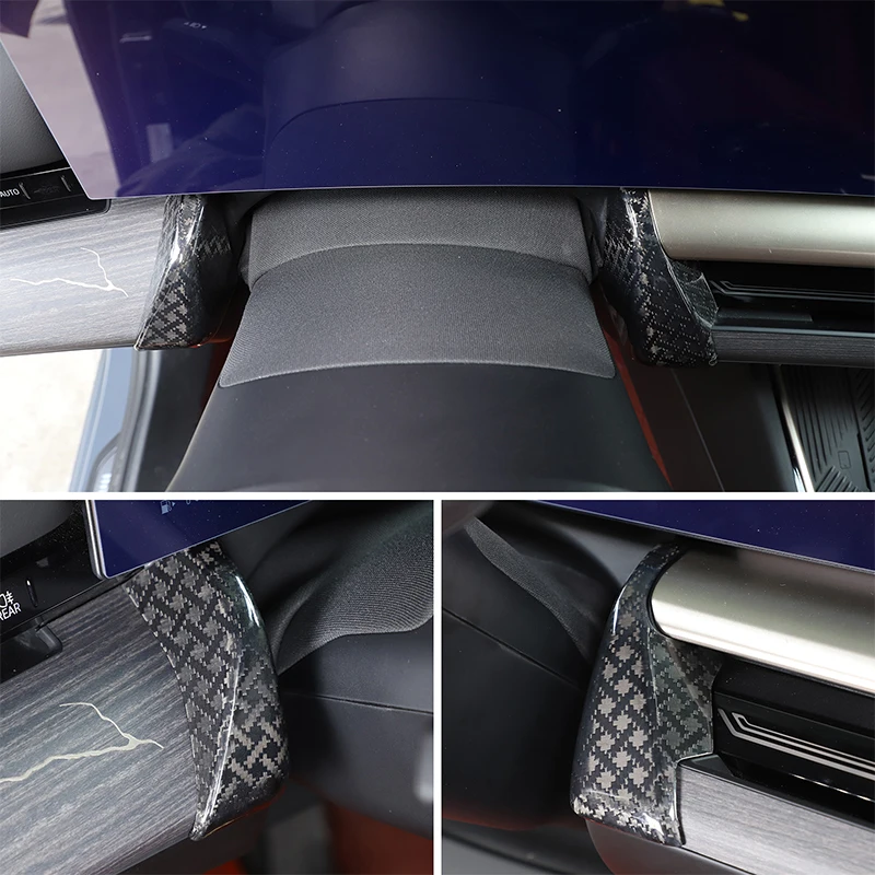 Gao Ruying For BMW 5 Series G60 24-25 Real Carbon Fiber Car Center Control Display Screen Both Sides Trim Cover Car Accessories
Gao Ruying For BMW 5 Series G60 24-25 Real Carbon Fiber Car Center Control Display Screen Both Sides Trim Cover Car Accessories