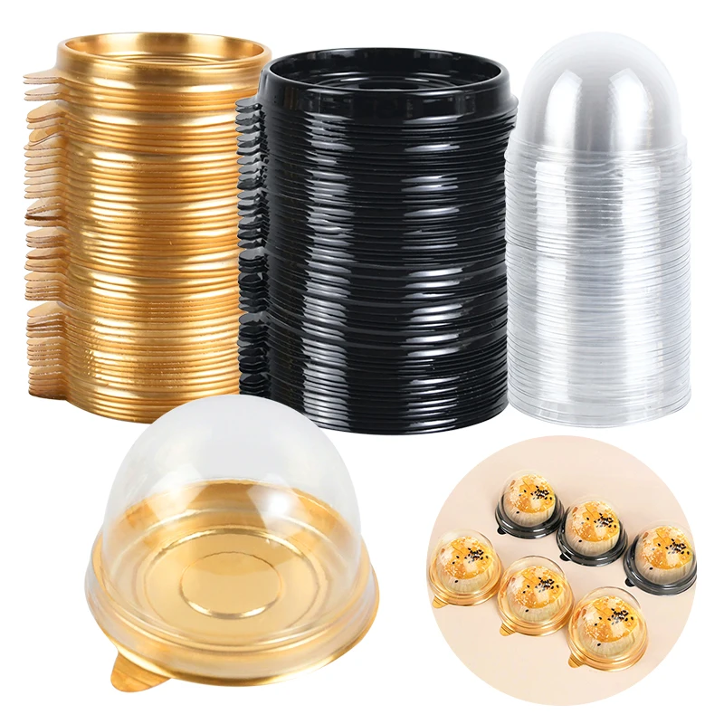 10Pcs Transparent Plastic Mooncake Dome Boxes Disposible Round Egg Yolk Crisp Moon Cake Display Case Packaging Dessert Container
10Pcs Transparent Plastic Mooncake Dome Boxes Disposible Round Egg Yolk Crisp Moon Cake Display Case Packaging Dessert Container
