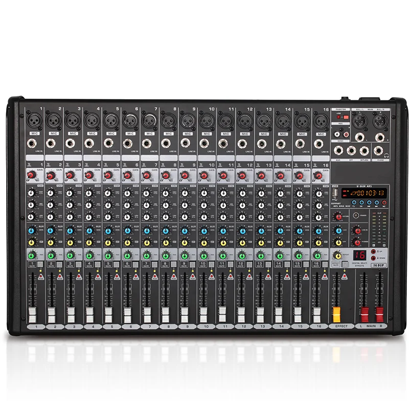 Cost-effective 16 Channel 3 Band Equalization AUX Output Audio Portable Concrete Mixer
Cost-effective 16 Channel 3 Band Equalization AUX Output Audio Portable Concrete Mixer