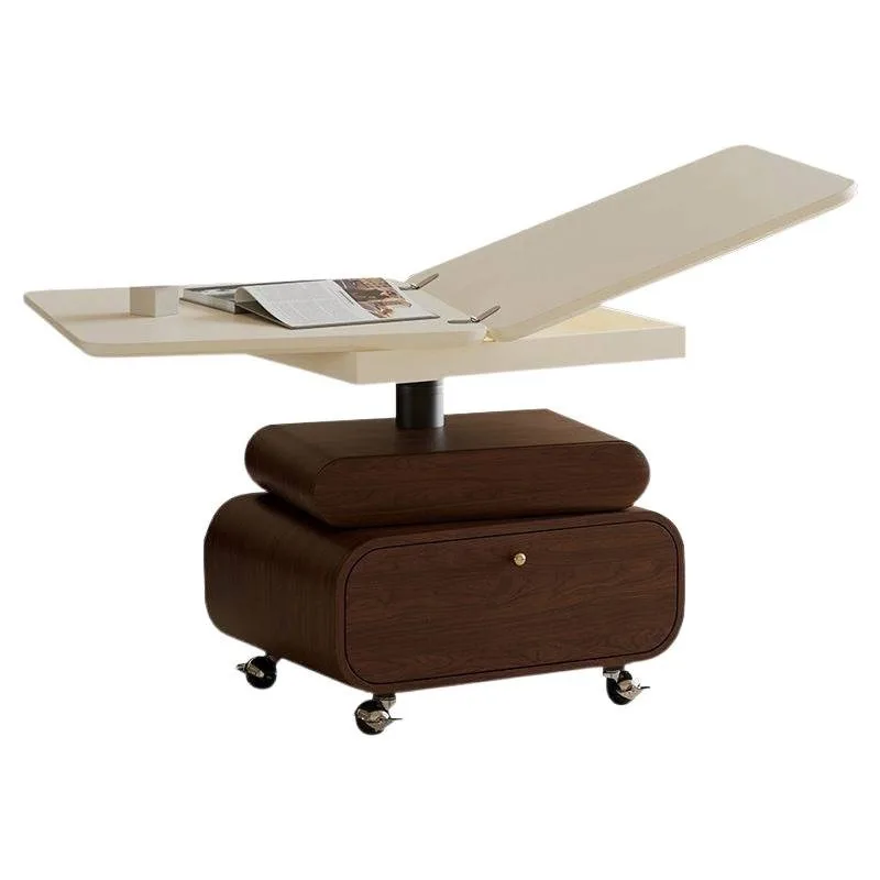 Italian minimalist movable table, lifting folding rotating dining table, rectangular living room family trolley side table
Italian minimalist movable table, lifting folding rotating dining table, rectangular living room family trolley side table