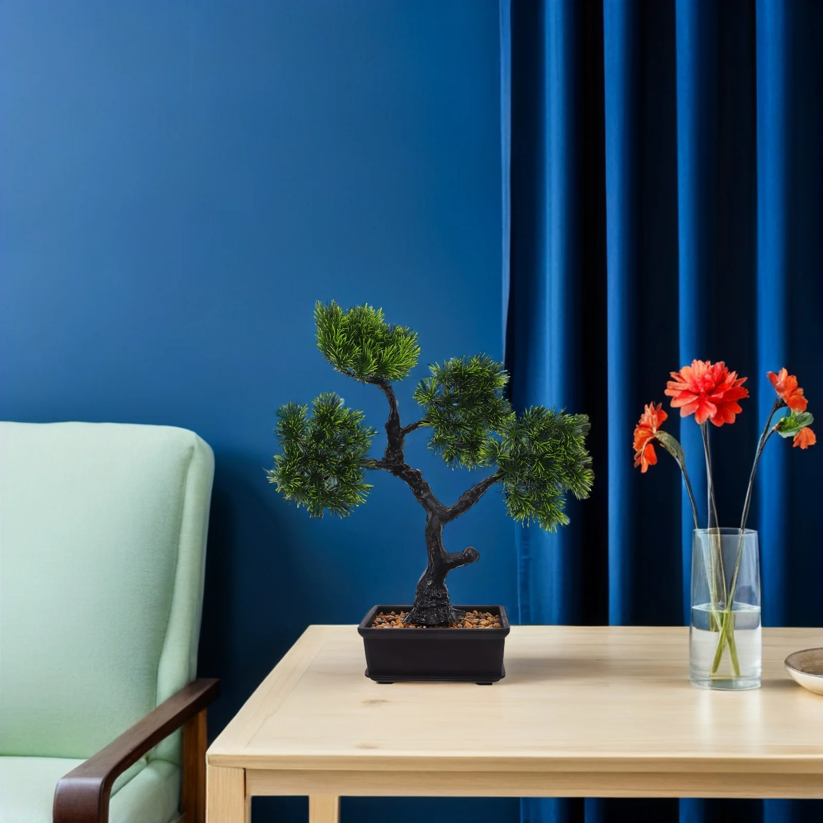 Artificial Bonsai Tree Cloud Pine Bionic Indoor Small Fake Plants Decor Zen Garden Desktop Office Shelf Living Room Decorations
Artificial Bonsai Tree Cloud Pine Bionic Indoor Small Fake Plants Decor Zen Garden Desktop Office Shelf Living Room Decorations