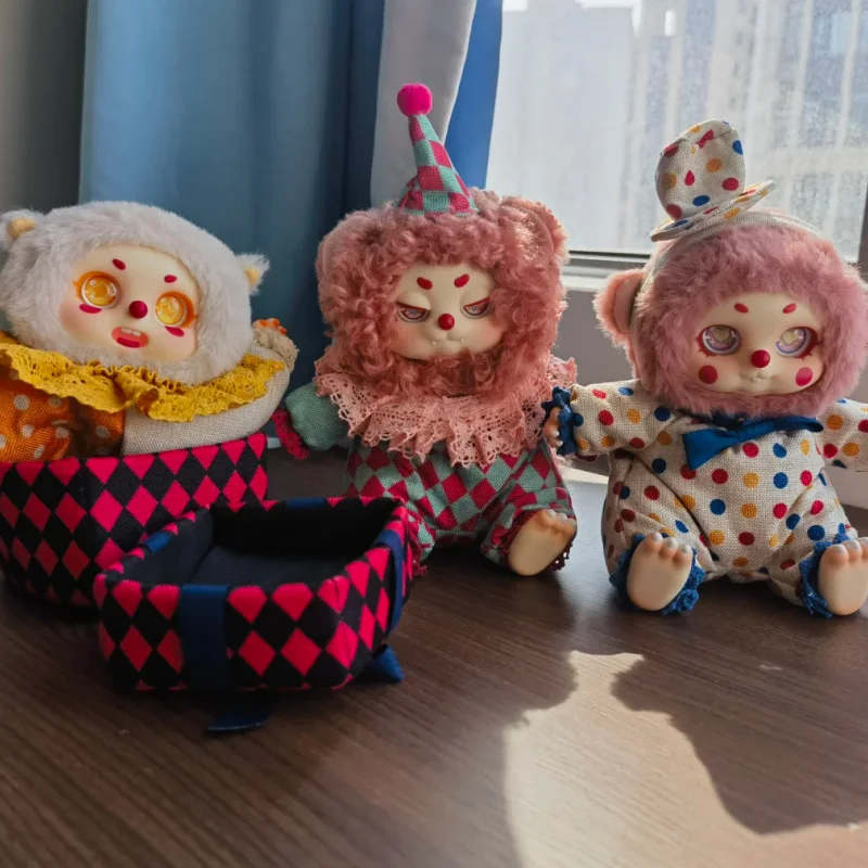 В наличии 2025 Time Share Cino Dreamland цирк серии украшение для рабочего стола виниловое лицо модные куклы для девочек милый дизайн подарки на день рождения
В наличии 2025 Time Share Cino Dreamland цирк серии украшение для рабочего стола виниловое лицо модные куклы для девочек милый дизайн подарки на день рождения