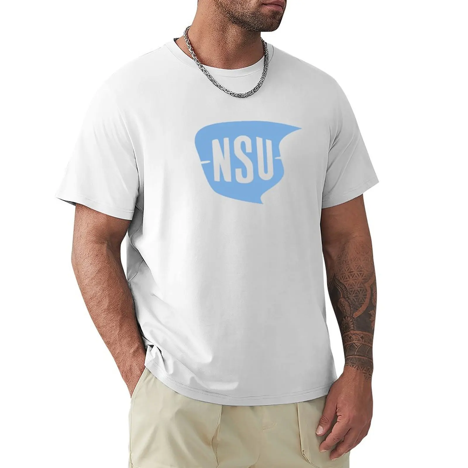 NSU Logo T-Shirt vintage quick-drying boys animal print mens white t shirts
NSU Logo T-Shirt vintage quick-drying boys animal print mens white t shirts