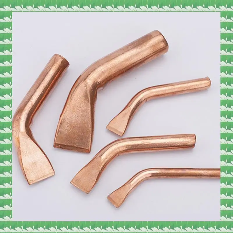 ONCE 5Pcs Heat Electric Soldering Iron Tip 75W 100W 150W 200W 300W High Power Elbow Tip For Welding Tool Replacement Head
ONCE 5Pcs Heat Electric Soldering Iron Tip 75W 100W 150W 200W 300W High Power Elbow Tip For Welding Tool Replacement Head
