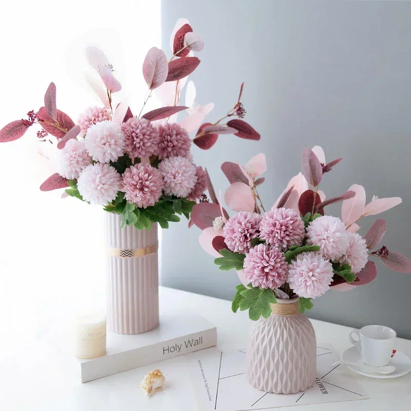 European Morandi Vase Simulation Floral Elegant Fake Bouquet Set Ceramic Ornaments Home Livingroom Coffee Table Decoration Craft
European Morandi Vase Simulation Floral Elegant Fake Bouquet Set Ceramic Ornaments Home Livingroom Coffee Table Decoration Craft