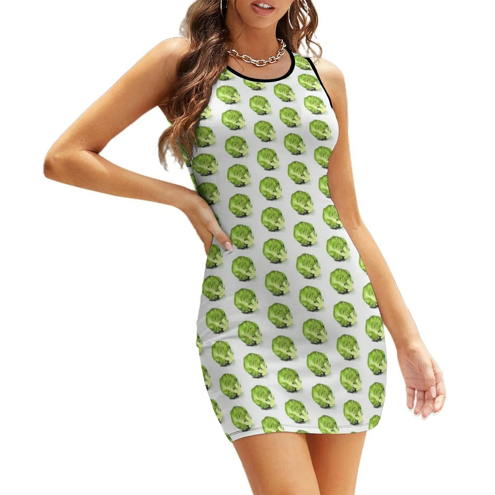 Its Just a Sprout! Sleeveless Sundress women's evening dresses luxury evening dresses 2025 summer dress woman 2025 Woman dresses 
Its Just a Sprout! Sleeveless Sundress women's evening dresses luxury evening dresses 2025 summer dress woman 2025 Woman dresses