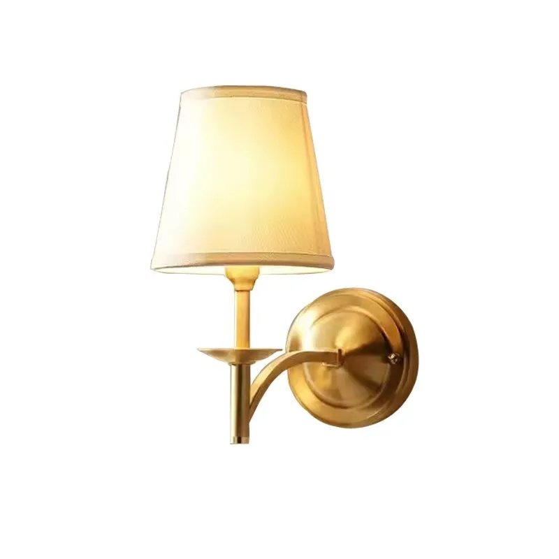 American Copper Wall Lamp Simple Living Room Balcony Aisle Staircase Bedroom Bedside Wall Lamp Pure Copper Hotel Office Lamp
American Copper Wall Lamp Simple Living Room Balcony Aisle Staircase Bedroom Bedside Wall Lamp Pure Copper Hotel Office Lamp